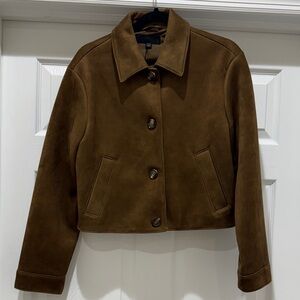 Zara Brown Teddy Jacket